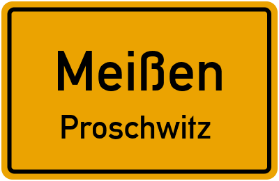 Straßenverzeichnis Meißen Proschwitz