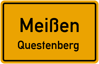 Straßenverzeichnis Meißen Questenberg