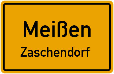 Straßenverzeichnis Meißen Zaschendorf