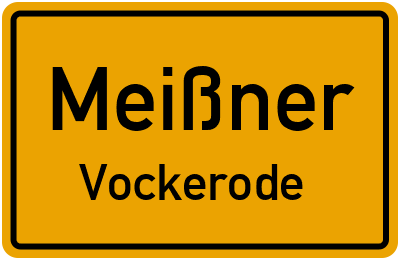 Straßenverzeichnis Meißner Vockerode