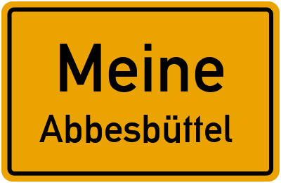 Straßenverzeichnis Meine Abbesbüttel