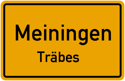 Straßenverzeichnis Meiningen Träbes