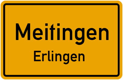 Straßenverzeichnis Meitingen Erlingen