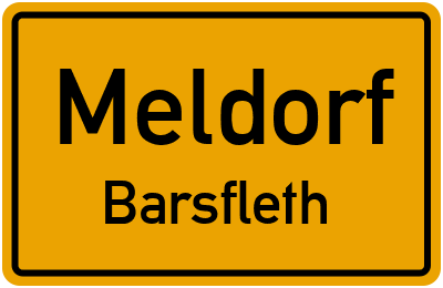 Straßenverzeichnis Meldorf Barsfleth