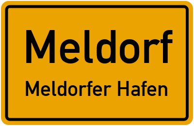 Straßenverzeichnis Meldorf Meldorfer Hafen