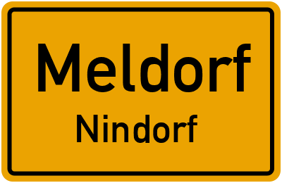 Straßenverzeichnis Meldorf Nindorf