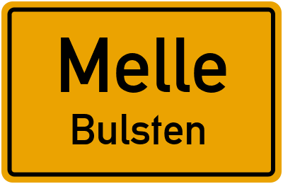 Straßenverzeichnis Melle Bulsten