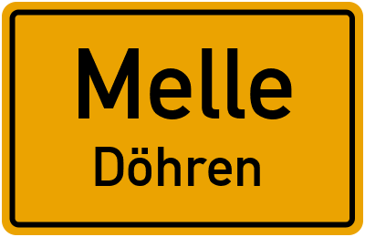 Straßenverzeichnis Melle Döhren