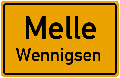 Straßenverzeichnis Melle Wennigsen