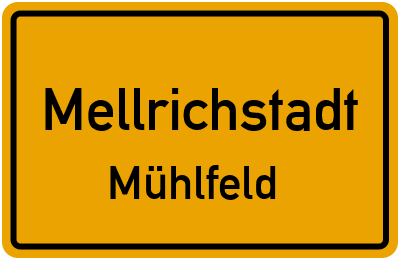 Straßenverzeichnis Mellrichstadt Mühlfeld