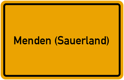 Branchenbuch Menden (Sauerland), Nordrhein-Westfalen