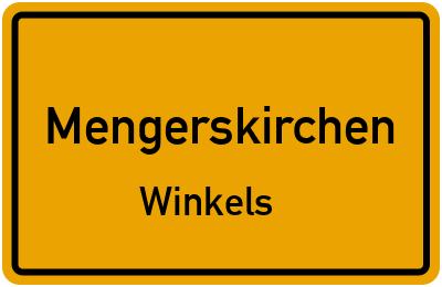 Straßenverzeichnis Mengerskirchen Winkels