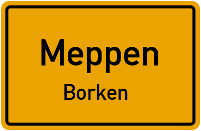 Straßenverzeichnis Meppen Borken