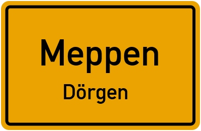 Straßenverzeichnis Meppen Dörgen