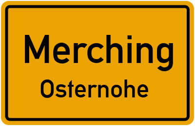 Straßenverzeichnis Merching Osternohe