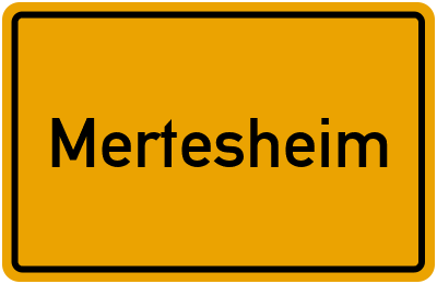 Mertesheim in Rheinland-Pfalz