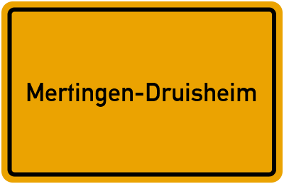 Branchenbuch Mertingen-Druisheim, Bayern