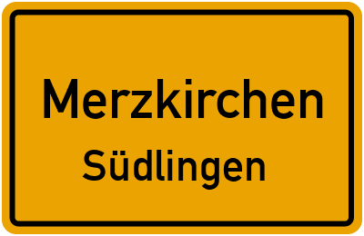 Straßenverzeichnis Merzkirchen Südlingen