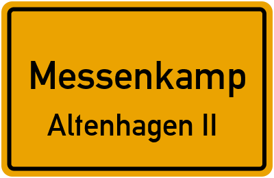 Straßenverzeichnis Messenkamp Altenhagen II