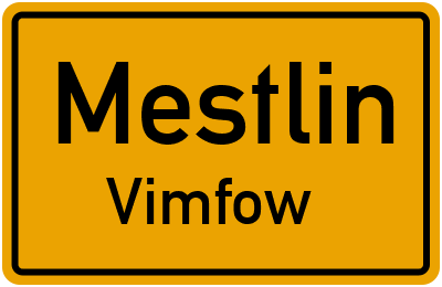 Straßenverzeichnis Mestlin Vimfow
