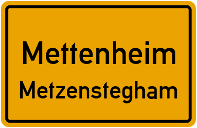 Straßenverzeichnis Mettenheim Metzenstegham