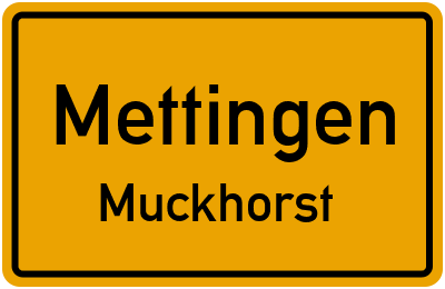 Straßenverzeichnis Mettingen Muckhorst
