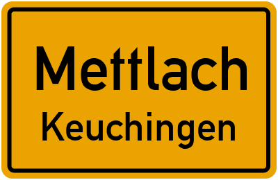 Straßenverzeichnis Mettlach Keuchingen