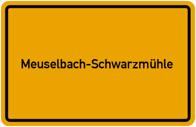 Meuselbach-Schwarzmühle Branchenbuch