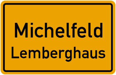 Straßenverzeichnis Michelfeld Lemberghaus