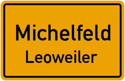 Straßenverzeichnis Michelfeld Leoweiler