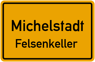 Straßenverzeichnis Michelstadt Felsenkeller