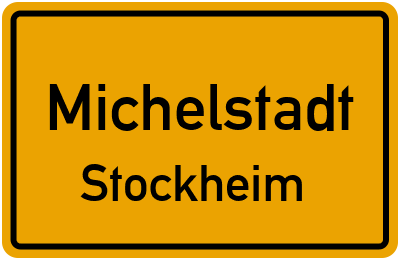 Straßenverzeichnis Michelstadt Stockheim