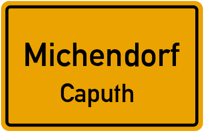 Straßenverzeichnis Michendorf Caputh