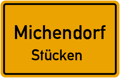 Straßenverzeichnis Michendorf Stücken