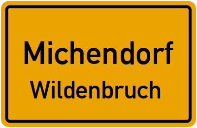 Straßenverzeichnis Michendorf Wildenbruch