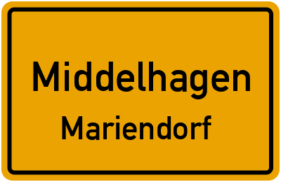 Straßenverzeichnis Middelhagen Mariendorf