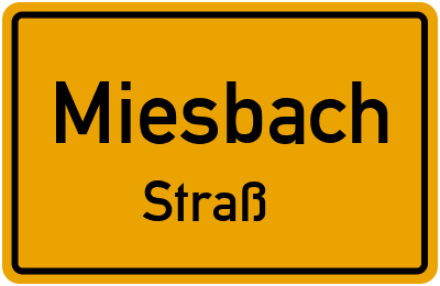 Straßenverzeichnis Miesbach Straß
