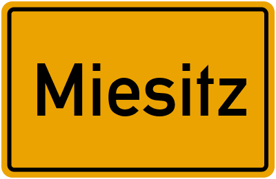 Miesitz in Thüringen