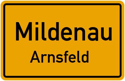 Straßenverzeichnis Mildenau Arnsfeld