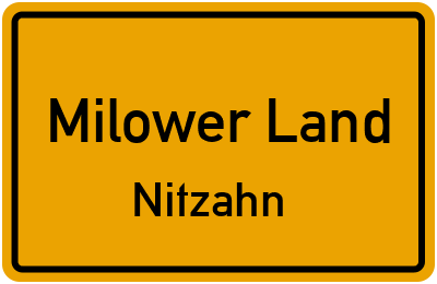 Straßenverzeichnis Milower Land Nitzahn