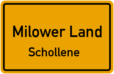 Straßenverzeichnis Milower Land Schollene