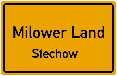 Straßenverzeichnis Milower Land Stechow