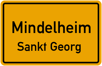 Straßenverzeichnis Mindelheim Sankt Georg