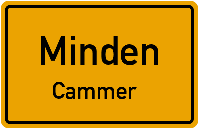 Straßenverzeichnis Minden Cammer