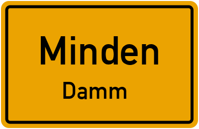 Straßenverzeichnis Minden Damm