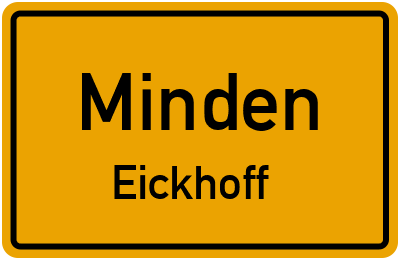 Straßenverzeichnis Minden Eickhoff