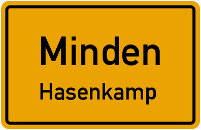 Straßenverzeichnis Minden Hasenkamp