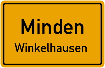 Straßenverzeichnis Minden Winkelhausen