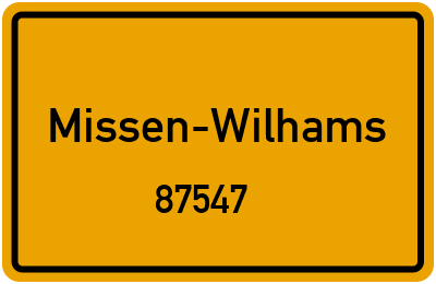 87547 Missen-Wilhams