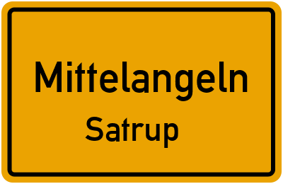 Straßenverzeichnis Mittelangeln Satrup